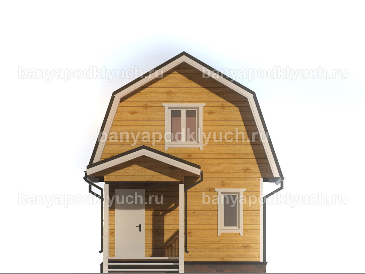 Баня из бруса 5x4 м Баня из бруса 5x4 м