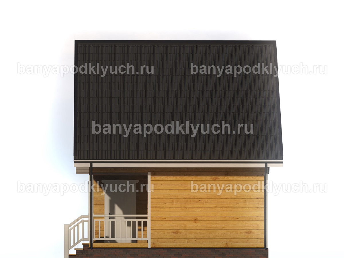Баня из бруса 6x6 м Баня из бруса 6x6 м