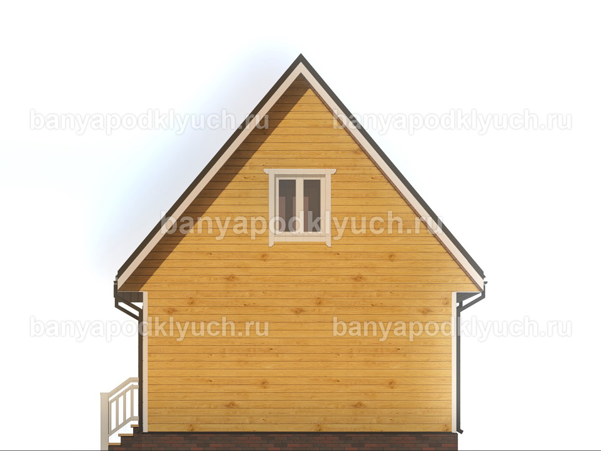 Баня из бруса 6x6 м Баня из бруса 6x6 м