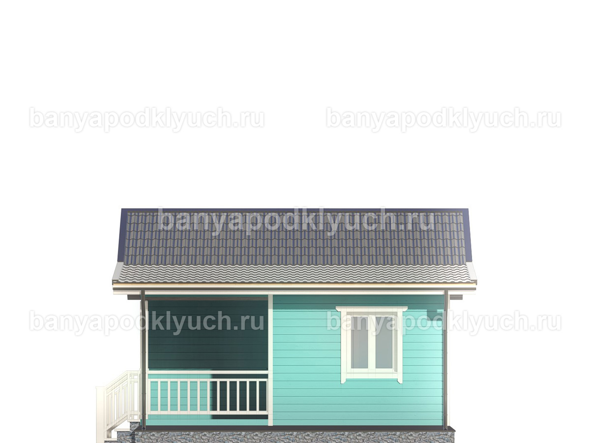 Каркасная баня 6x6 м Каркасная баня 6x6 м