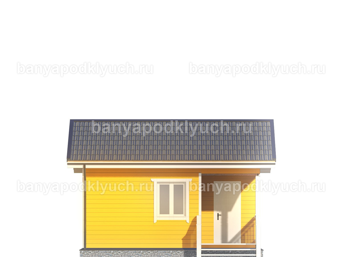 Каркасная баня 6x4 м Каркасная баня 6x4 м