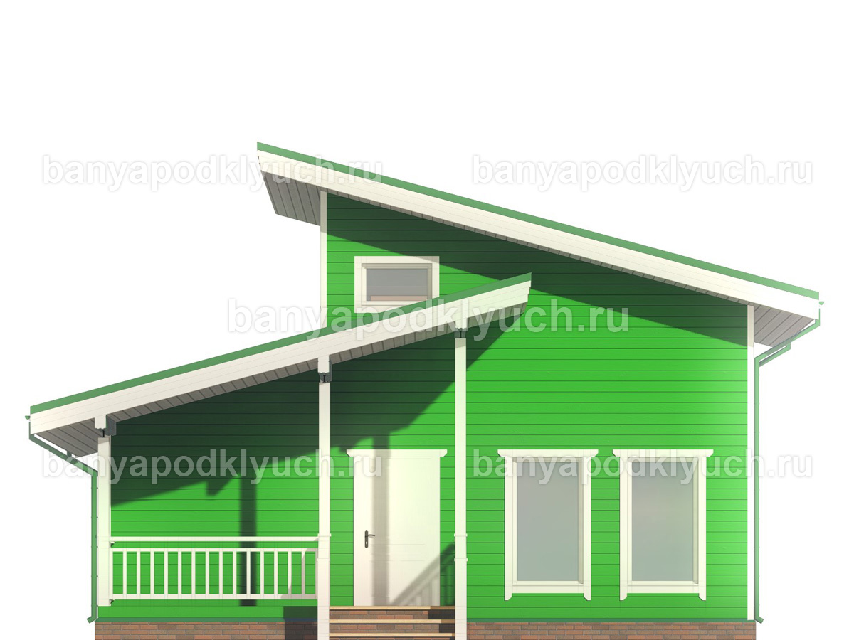 Каркасная баня 9x9 м Каркасная баня 9x9 м