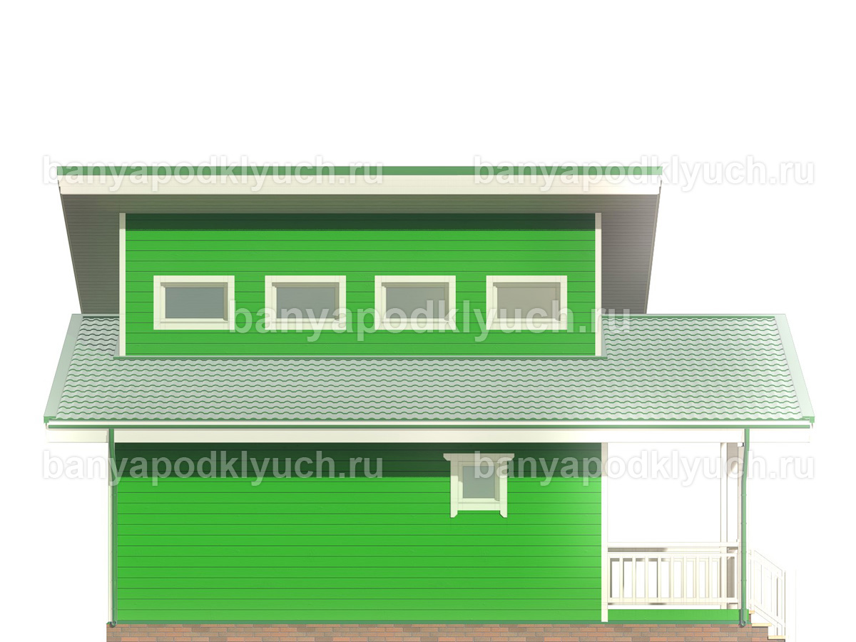 Каркасная баня 9x9 м Каркасная баня 9x9 м