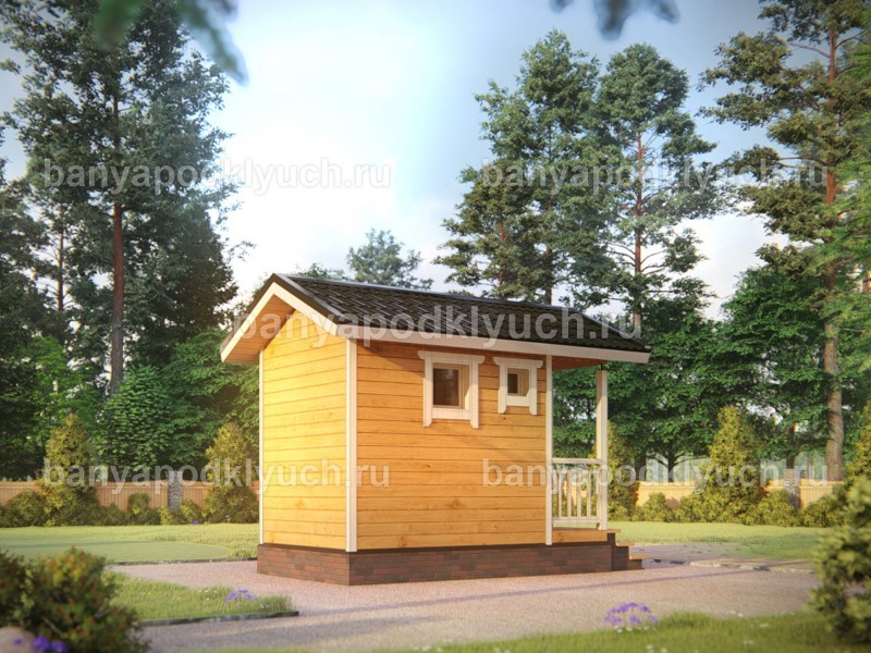Баня мобильная